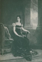 Eugénie Bernardine-Desireé Clary - Mme. Bernadotte, królowa Szwecji, 1811, 1896.