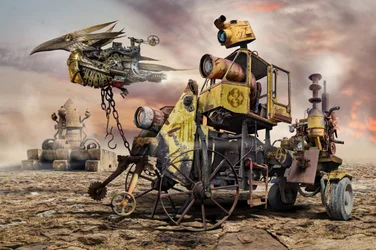 Steampunkowa wyprawa na pustynię