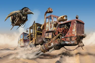 Steampunkowa wyprawa przez pustynię