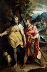 Tobiasz i Anioł, Raffaellino da Reggio (1550-1578)