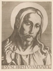 Chrystus Jesus Christ Salvator Mudi (tytuł na obiekcie) Chrystus, Maryja en de twaalf apostelen (tytuł serii) Święte Kolegium Apostolskie (tytuł serii)