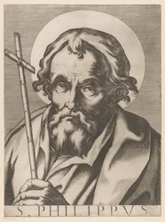 Św. Filip Św. Filip (tytuł na obiekcie) Chrystus, Maryja en de twaalf apostelen (tytuł serii) Święte Kolegium Apostolskie (tytuł serii)