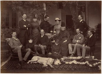 Jego Eminencja, naczelny dowódca i świta, Shimla