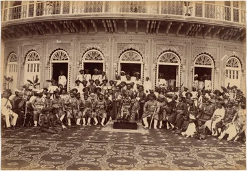 Maharadża Scindia, szlachta i wysocy urzędnicy, Gwalior