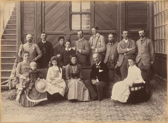 Wicekrólewska grupa w Shimli, verso