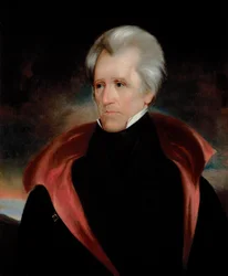 Portret Andrew Jacksona, ok.1837 (olej na płótnie)