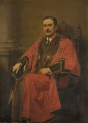 Portret radnego Johna Roberta Lawsona, J.P.