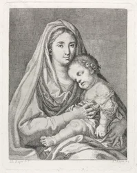 Madonna z Dzieciątkiem (według Francisco Bayeu y Subias)