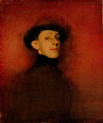Portret króla Hiszpanii Alfonsa XIII (studium)