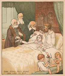 Bóle Sicke, którymi byli i lubią farbować, c1878.