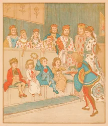 Łotr serc, sprowadził te tarty, 1880.
