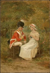 Zaloty ochotnika, 1798