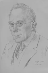 „Campbell Dodgson, Keeper of Prints and Drawings, British Museum, 1912-32”, 1932