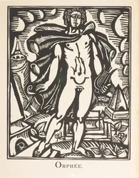Orfeusz, ilustracja z "Le Bestiaire ou Cortège d