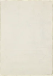 Verso: Niewielkie rysunki architektoniczne, w tym plan w kształcie krzyża, WA1846.160 (pióro i brązowy tusz na ślepym rysiku, ślady ołowiu lub kredy)