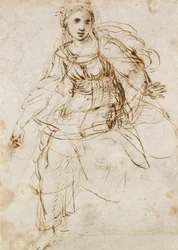 Alegoryczna figura teologiczna, początek XVI w.