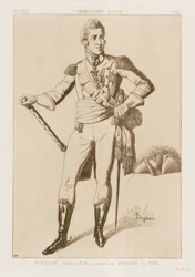 Dżentelmen - brat króla, wg ryciny z 1814 r.