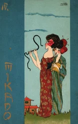 Gejsze, ok. 1900 r. (ilustracja)