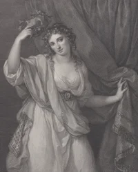 Lady Hamilton jako muza komiczna, Thalia, 1791.