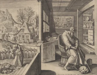 Smutek z żalu, ok. godz. 1580-1628