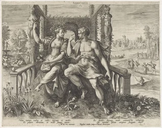 Sanguinisch temperament Sanguineus (tytuł na obiekcie) Vier temperamenten (tytuł serii)