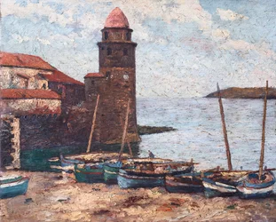 Collioure (olej na płótnie)