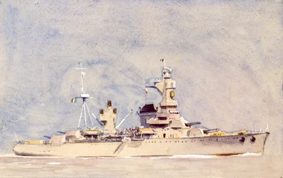 Francuski kirys, ok. 1900 (gwasz na papierze)