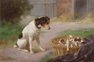 Matka dumna, ok. 1910 (olej na płótnie)
