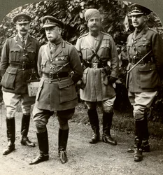 Sir John French, głównodowodzący BEF, Francja, I wojna światowa, 1914-1915.