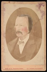 Portret dr Thomasa M. Logarda, 1873.