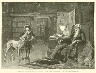 Ilustracja do Małego Lorda Fauntleroy