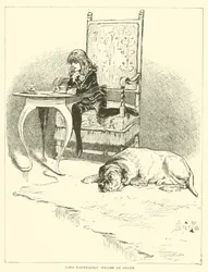 Ilustracja do Małego Lorda Fauntleroy