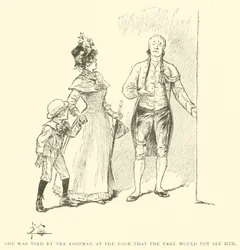 Ilustracja do Małego Lorda Fauntleroy