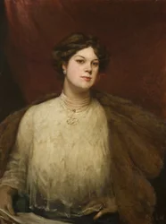 Dame Clara Butt, ok. 1906 (olej na płótnie)