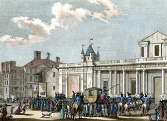 Rodzina królewska w świątyni