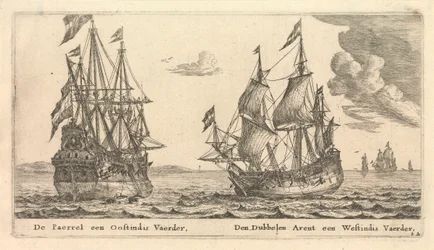 Holenderskie statki "Paerrel" i "Dubbelen Arent
