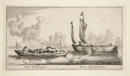 Dwie łodzie (A Vlotschuyt, A Schietschuyt)