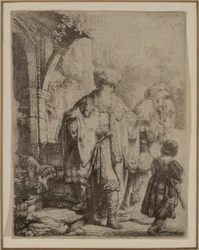 Abraham wyrzuca Hagar i Ismaela