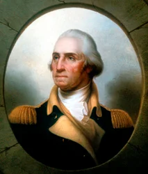 George Washington 1732-99, pierwszy prezydent Stanów Zjednoczonych 1789-97.