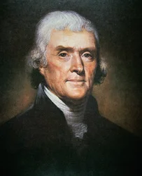Thomas Jefferson (1743-1826) (kolor lito)