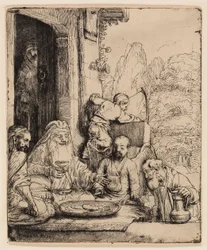Abraham zabawiający aniołów