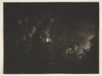 Adoracja pasterzy. Nocny kawałek, ca. 1657.