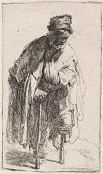 Żebrak z drewnianą nogą, ok. 1630.