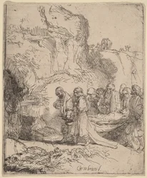 Chrystus przeniesiony do grobu