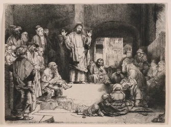 Christ Preaching (Mały grób)