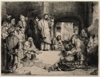Christ Preaching (Mały grób)