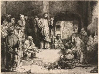„Christ Preaching” (Mały grób)