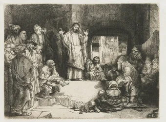 Chrystus głoszący kazanie („Mały grób”)