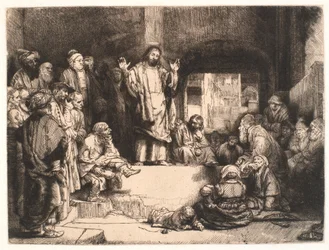 Nauczanie Chrystusa („La petite tombe”)