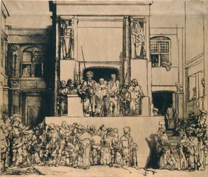 Christ presented to the people: oblong plate, 1655   1158868   pl       polish Successfully Translated  Original: Village of Tamagawa (Tamagawa no sato), from an untitled series of famous views of the Edo suburbs Translat: Village of Tamagawa (Tamagawa no 